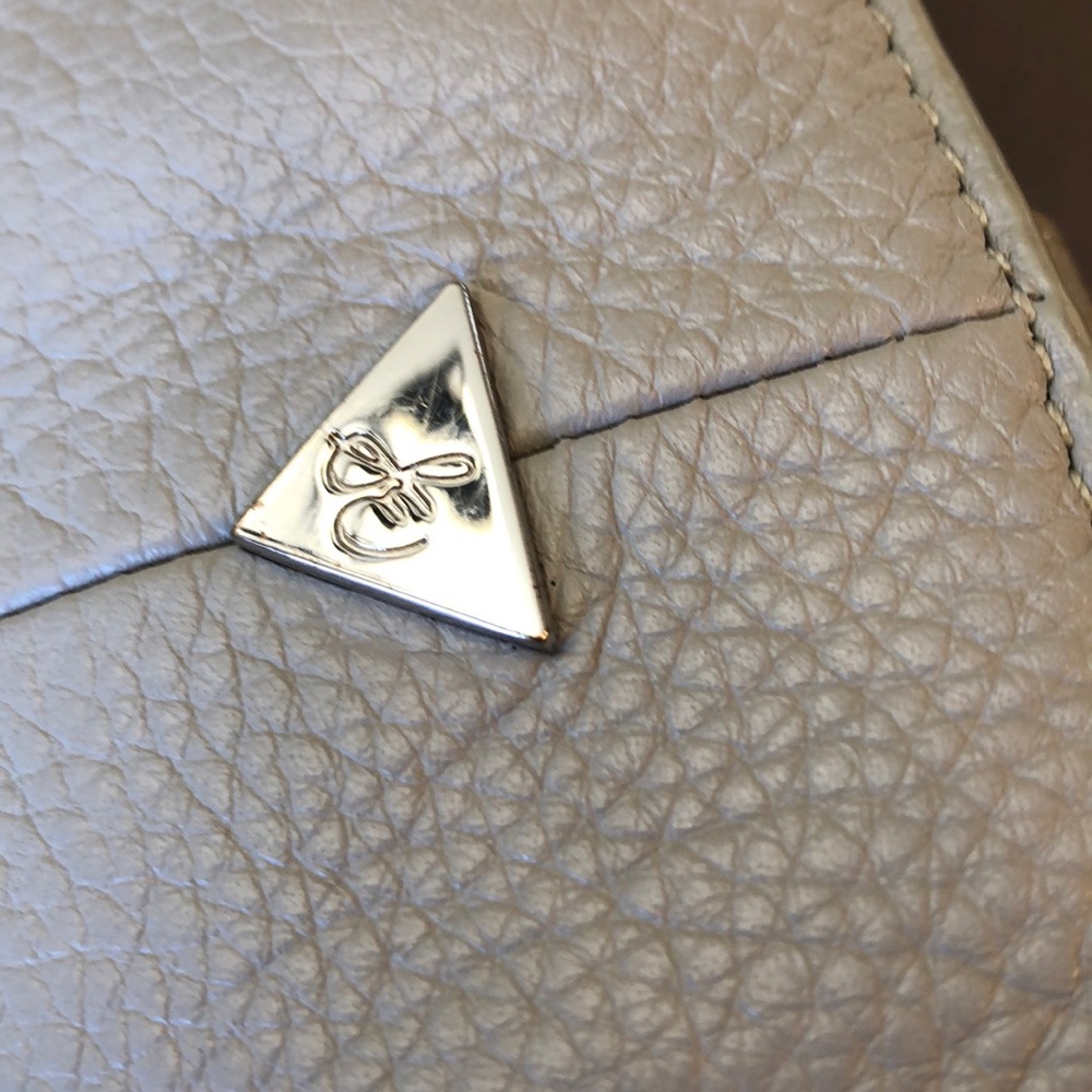 Sam Edelman Light Gray Leather Bag - Picture 2 of 9